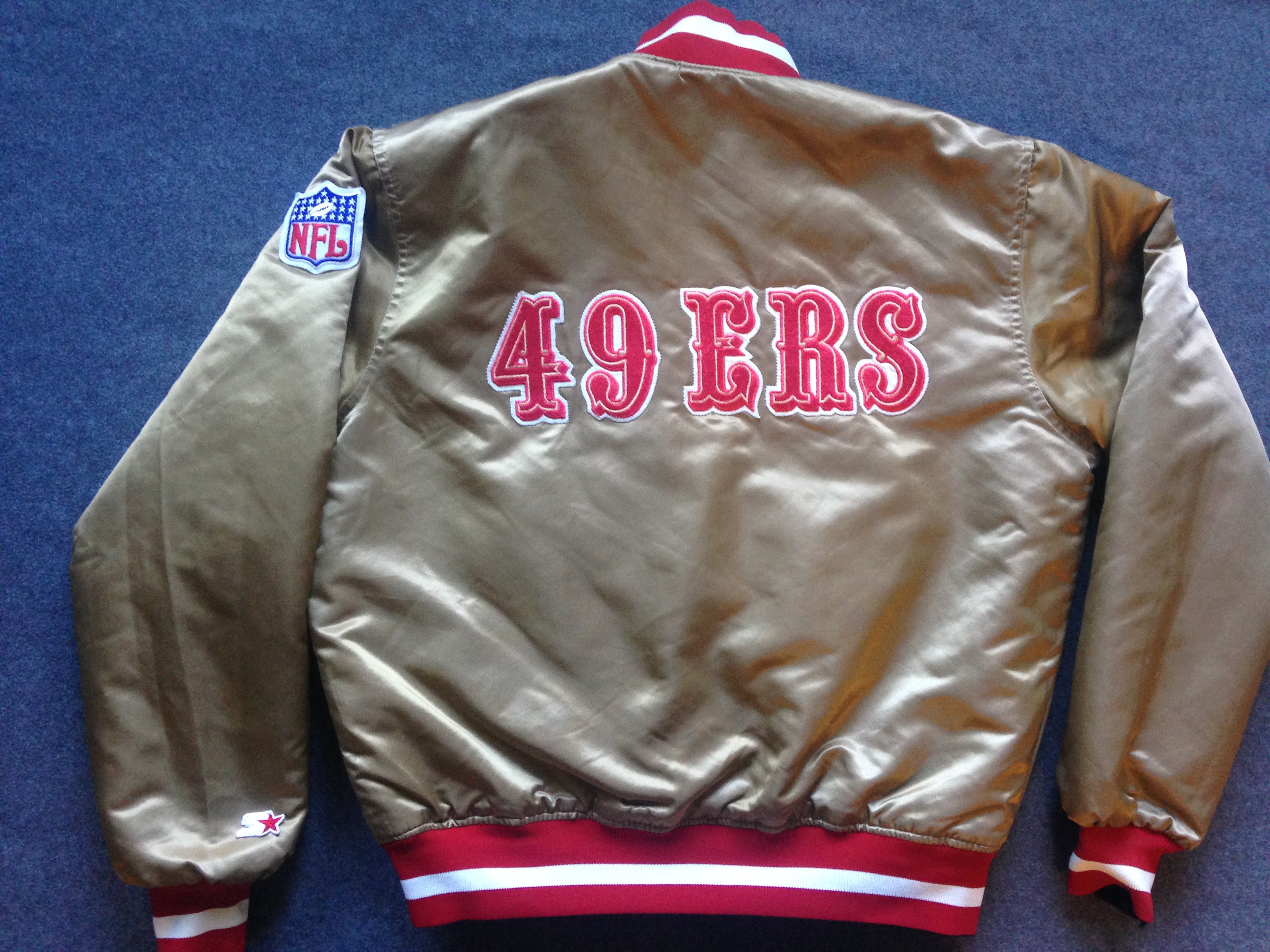 49ers starter jacket 90s