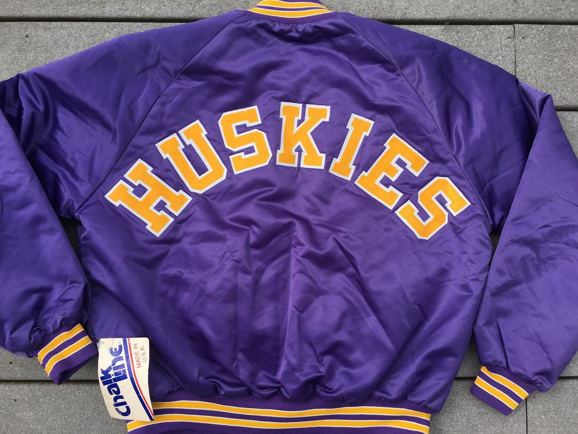 NWT Washington Huskies satin jacket - XL