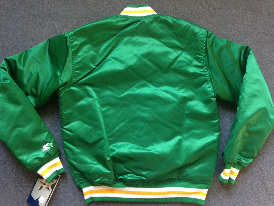 NEW WITH TAGS Seattle Supersonics STARTER SATIN jacket - M