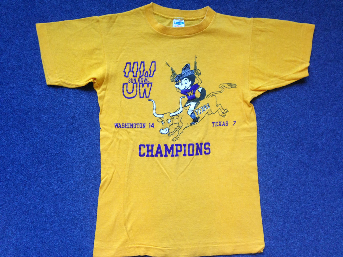 Washington Huskies 1979 Sun Bowl shirt - S