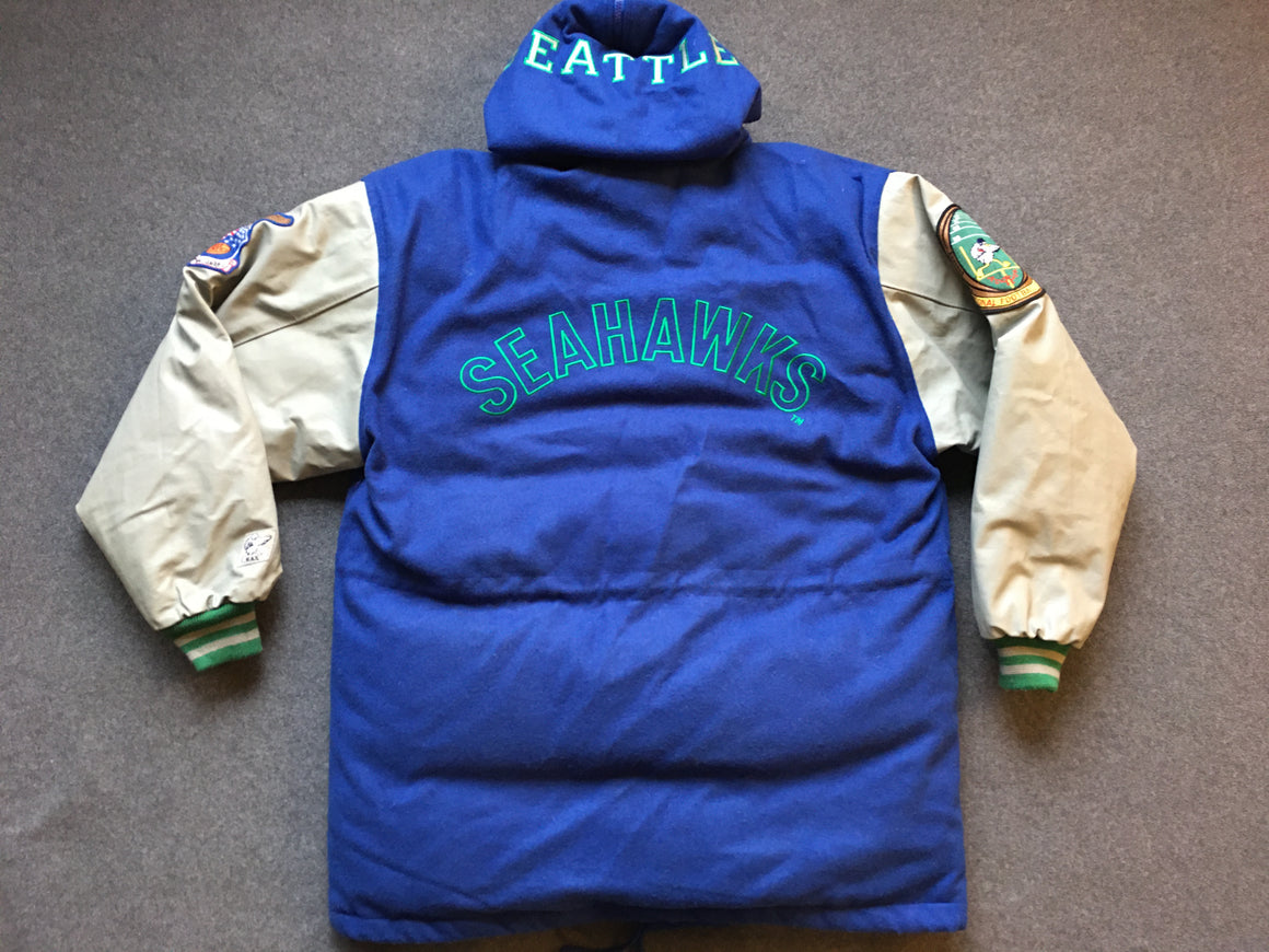 Vintage Seattle Seahawks toggle coat - L / XL