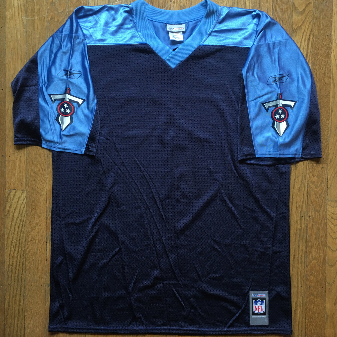 Tennessee Titans blank jersey - L