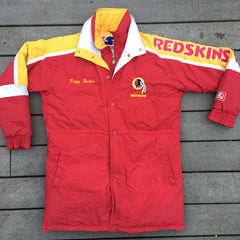 Redskins starter jacket 90s deals